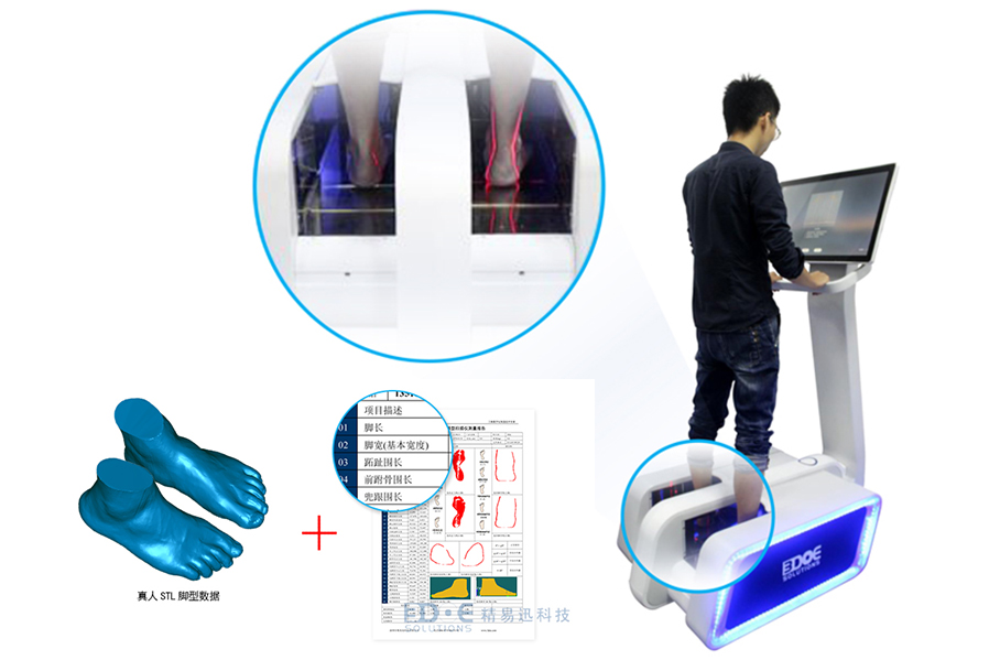 你穿的鞋子穿对了吗？精易迅脚型扫描仪助力健康穿鞋