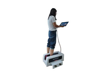 脚型三维扫描仪快速测量脚部尺寸，智能选鞋码和制作定制鞋